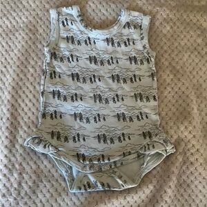 Kate Quinn woodland ruffle tank